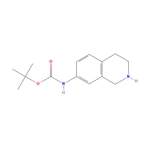 Tert-butyl 1,2,3,4-tetrahydroisoquinolin-7-ylcarbamate (CAS: 885270-54-2) - Related Chemical Product
