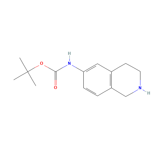 (1,2,3,4-TETRAHYDRO-ISOQUINOLIN-6-YL)-CARBAMIC ACID TERT-BUTYL ESTER (CAS: 885273-75-6) - Related Chemical Product