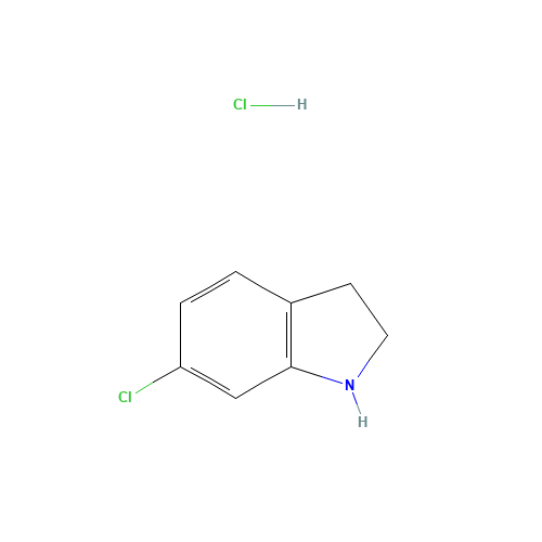6-CHLORO-2,3-DIHYDRO-1H-INDOLE HYDROCHLORIDE (CAS: 89978-84-7) - Related Chemical Product