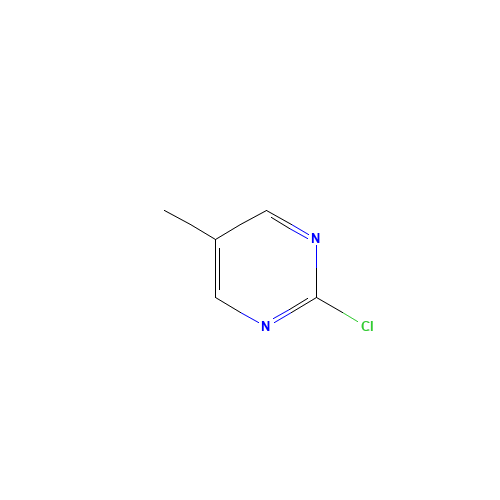 2-Chloro-5-methylpyrimidine (CAS: 22536-61-4) - Chemical Structure and Molecular Formula 