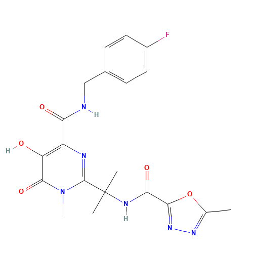 Raltegravir (CAS: 518048-05-0) - Related Chemical Product