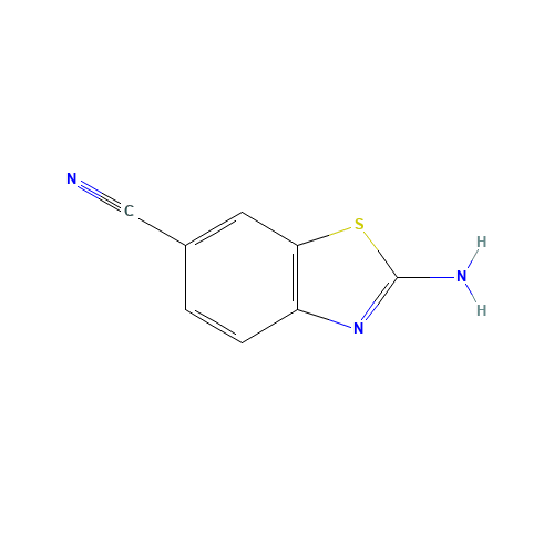2-Amino-benzothiazole-6-carbonitrile (CAS: 19759-66-1) - Related Chemical Product
