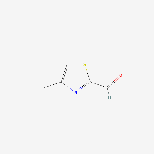 4-METHYL-2-THIAZOLECARBOXALDEHYDE  97 (CAS: 13750-68-0) - Chemical Structure and Molecular Formula 