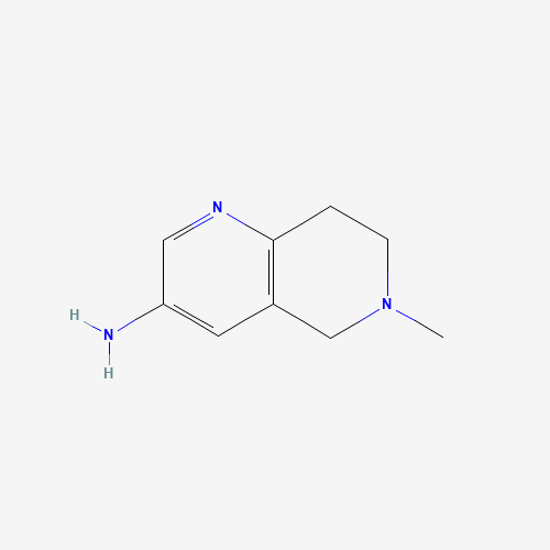 5,6,7,8-TETRAHYDRO-6-METHYL-1,6-NAPHTHYRIDIN-3-AMINE (CAS: 216966-37-9) - Related Chemical Product