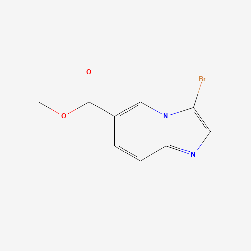 methyl 3-bromoH-imidazo[1,2-a]pyridine-6-carboxylate (CAS: 886361-98-4) - Related Chemical Product