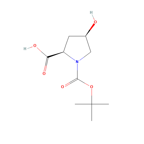(2R,4R)-N-Boc-4-hydroxypyrrolidine-2-carboxylic acid (CAS: 135042-12-5) - Related Chemical Product