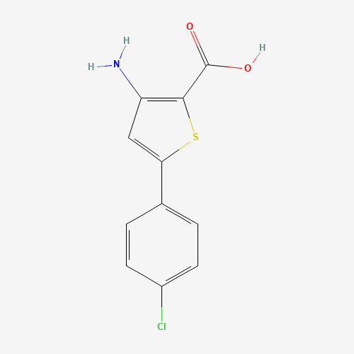 3-amino-5-(4-chlorophenyl)-2-thiophenecarboxylic acid (CAS: 187949-86-6) - Related Chemical Product