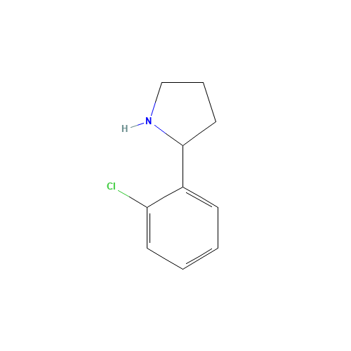 2-(2-Chlorophenyl)pyrrolidine (CAS: 129540-21-2) - Related Chemical Product