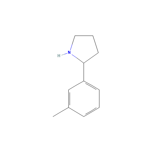 2-(3-METHYLPHENYL)PYRROLIDINE (CAS: 72216-05-8) - Related Chemical Product