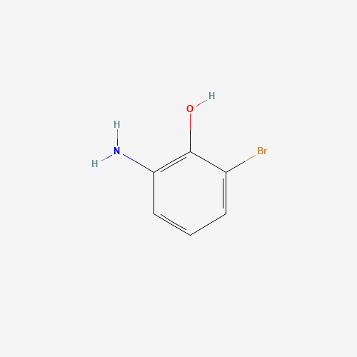 2-Amino-6-bromophenol (CAS: 28165-50-6) - Chemical Structure and Molecular Formula 
