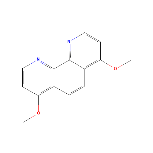 4,7-DIMETHOXY-1,10-PHENANTHROLINE (CAS: 92149-07-0) - Chemical Structure and Molecular Formula 