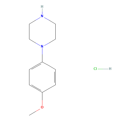 1-(4-Methoxyphenyl)piperazine hydrochloride (CAS: 84145-43-7) - Related Chemical Product
