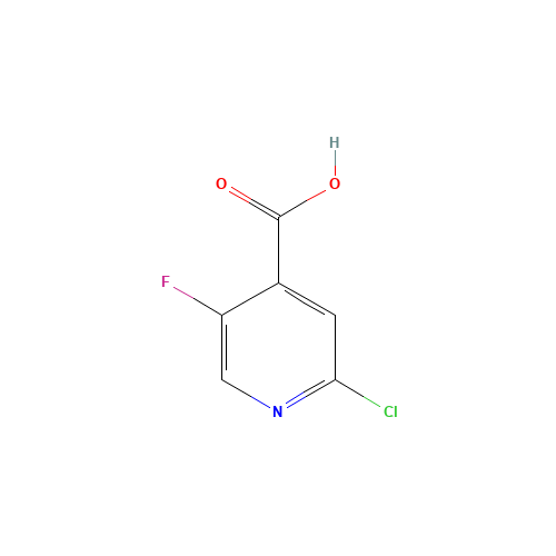 2-CHLORO-5-FLUOROISONICOTINIC ACID (CAS: 884494-74-0) - Related Chemical Product