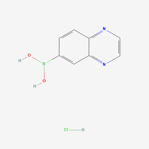 BENZOPYRAZINE-6-BORONIC ACID HCL (CAS: 852362-25-5) - Related Chemical Product