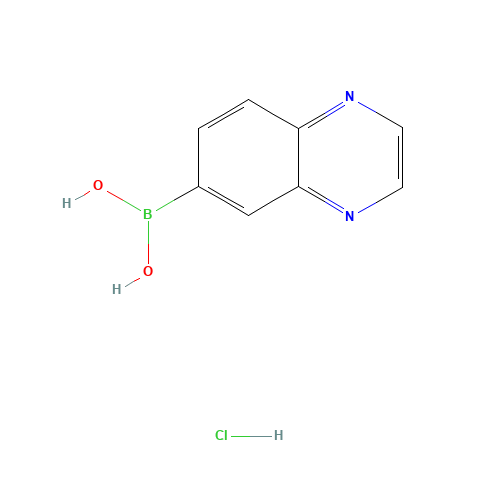 BENZOPYRAZINE-6-BORONIC ACID HCL (CAS: 852362-25-5) - Related Chemical Product