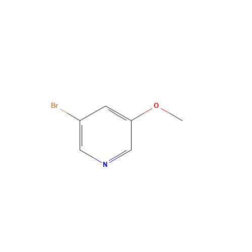 3-Bromo-5-methoxypyridine (CAS: 50720-12-2) - Chemical Structure and Molecular Formula 
