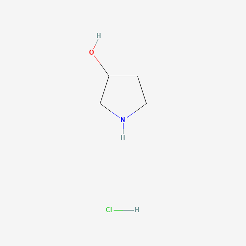 3-Hydroxypyrrolidine hydrochloride (CAS: 86070-82-8) - Chemical Structure and Molecular Formula 