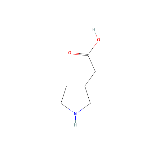 3-Pyrrolidineacetic acid (CAS: 89203-64-5) - Related Chemical Product