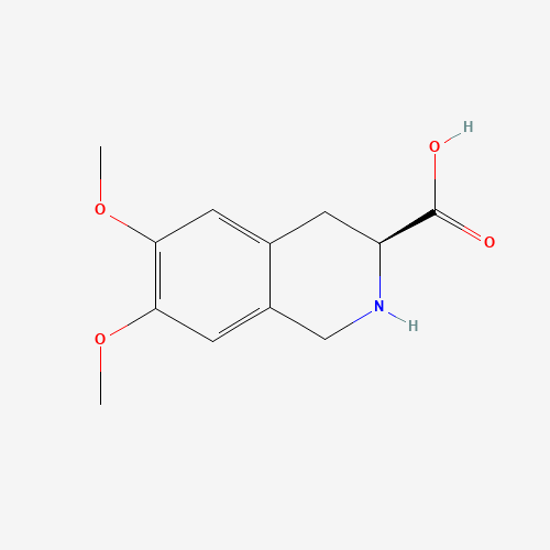 (S)-6,7-Dimethoxy-1,2,3,4-tetrahydro-3-isoquinolinecarboxylic acid hydrochloride (CAS: 103733-66-0) - Related Chemical Product