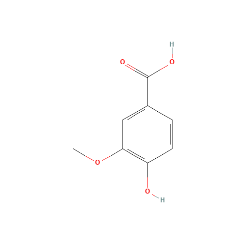 Vanillic acid (CAS: 121-34-6) - Related Chemical Product