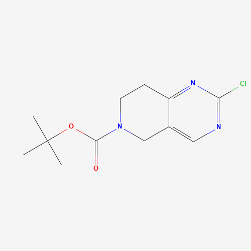 tert-butyl 2-chloro-7,8-dihydropyrido[4,3-d]pyrimidine-6(5H)-carboxylate (CAS: 1092352-55-0) - Related Chemical Product