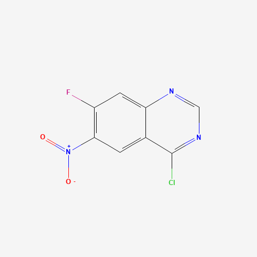 4-CHLORO-7-FLUORO-6-NITRO-QUINAZOLINE (CAS: 162012-70-6) - Related Chemical Product