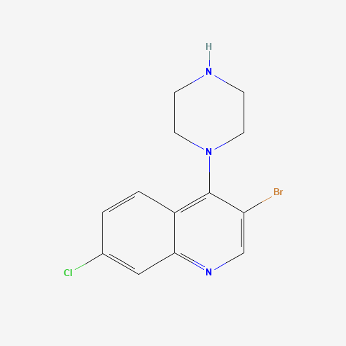 3-BROMO-7-CHLORO-4-(PIPERAZIN-1-YL)QUINOLINE (CAS: 927801-09-0) - Related Chemical Product