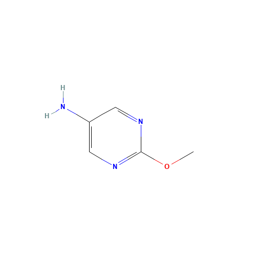 2-Methoxypyrimidin-5-amine (CAS: 56621-89-7) - Chemical Structure and Molecular Formula 