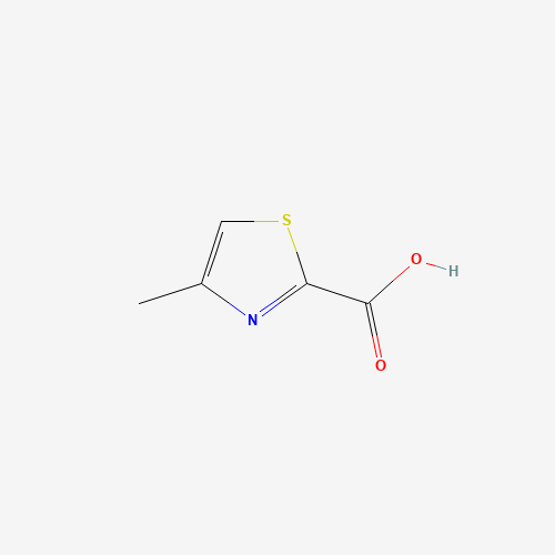 4-Methyl-1,3-thiazole-2-carboxylic acid (CAS: 14542-16-6) - Chemical Structure and Molecular Formula 