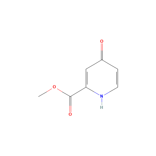 2-Pyridinecarboxylic acid,4-hydroxy-,methyl ester (9CI) (CAS: 473269-77-1) - Chemical Structure and Molecular Formula 
