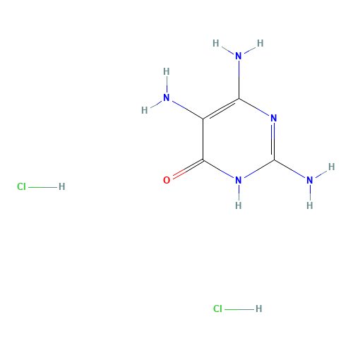 2,4,5-TRIAMINO-6-PYRIMIDINOL DIHYDROCHLORIDE (CAS: 51324-37-9) - Related Chemical Product