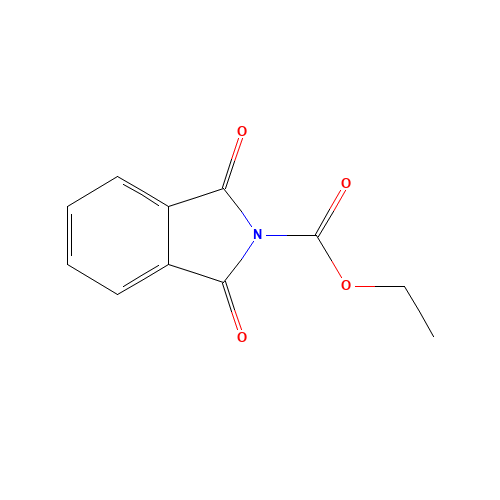 N-Carbethoxyphthalimide (CAS: 22509-74-6) - Chemical Structure and Molecular Formula 