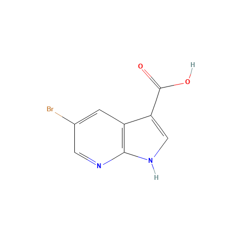 5-BROMO-1H-PYRROLO[2,3-B]PYRIDINE-3-CARBOXYLIC ACID (CAS: 849068-61-7) - Related Chemical Product