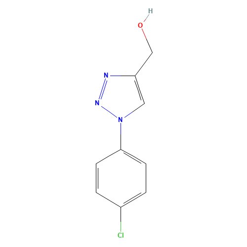[1-(4-Chlorophenyl)-1H-1,2,3-triazol-4-yl]methanol (CAS: 133902-66-6) - Related Chemical Product