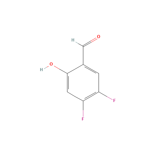 Benzaldehyde,4,5-difluoro-2-hydroxy-(9CI) (CAS: 199287-52-0) - Related Chemical Product