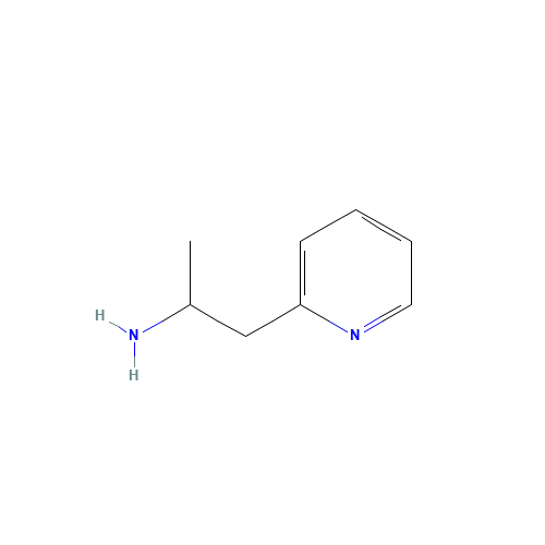 1-METHYL-2-PYRIDIN-2-YL-ETHYLAMINE (CAS: 51038-40-5) - Chemical Structure and Molecular Formula 