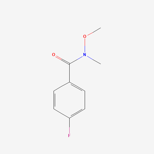 4-FLUORO-N-METHOXY-N-METHYLBENZAMIDE (CAS: 116332-54-8) - Related Chemical Product