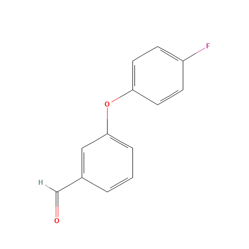 3-(4-FLUOROPHENOXY)BENZALDEHYDE (CAS: 65295-61-6) - Related Chemical Product