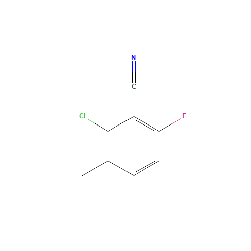 2-CHLORO-6-FLUORO-3-METHYLBENZONITRILE (CAS: 886500-98-7) - Related Chemical Product