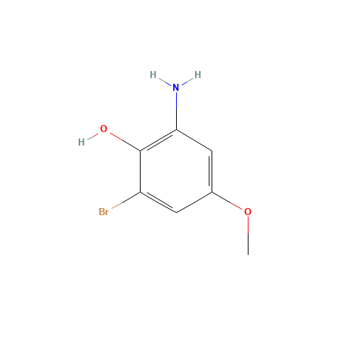 2-Amino-6-bromo-4-methoxyphenol (CAS: 206872-01-7) - Related Chemical Product