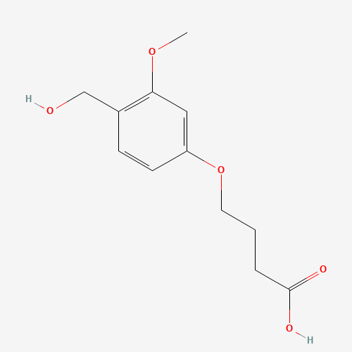 4-(4-HYDROXYMETHYL-3-METHOXYPHENOXY)-BUT... (CAS: 136849-75-7) - Related Chemical Product
