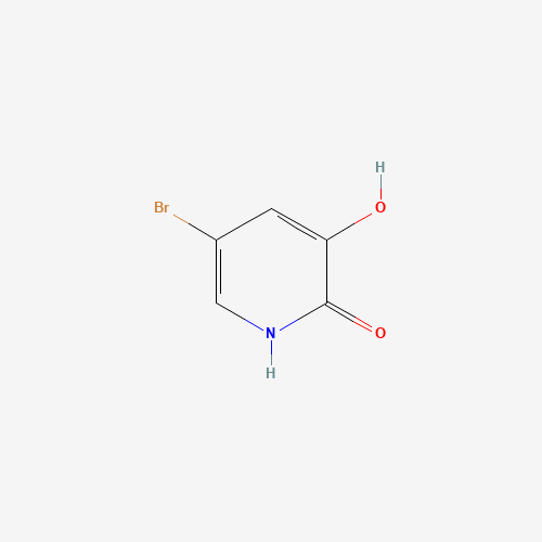 5-Bromo-2,3-pyridinediol (CAS: 34206-49-0) - Chemical Structure and Molecular Formula 
