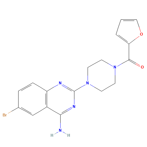 (4-(4-amino-6-bromoquinazolin-2-yl)piper... (CAS: 111218-69-0) - Related Chemical Product