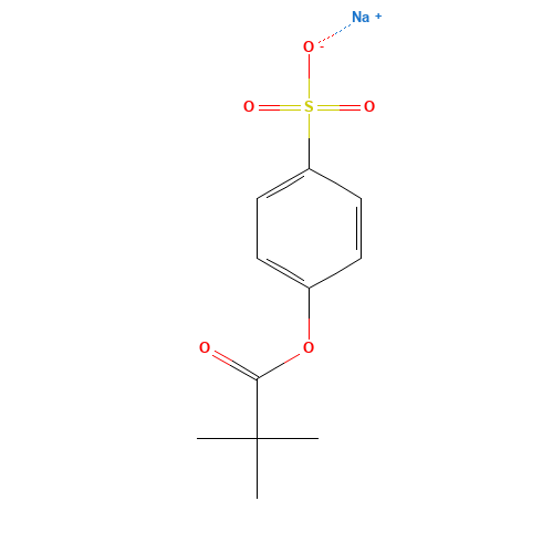 SODIUM 4-(T-BUTYLCARBONYLOXY)-BENZENSULF... (CAS: 188114-91-2) - Related Chemical Product
