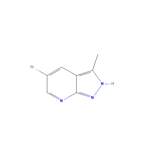 5-BROMO-3-METHYL-1H-PYRAZOLO[3,4-B]PYRIDINE (CAS: 885223-65-4) - Related Chemical Product