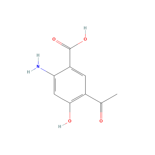 5-Acetyl-2-amino-4-hydroxybenzoic acid (CAS: 115651-29-1) - Related Chemical Product
