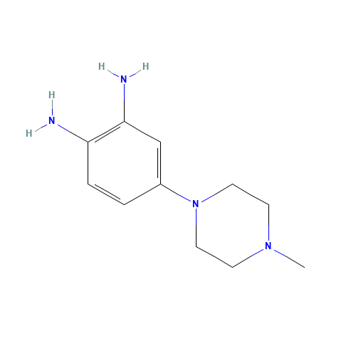 4-(4-Methylpiperazino)-1,2-benzenediamine (CAS: 54998-08-2) - Related Chemical Product