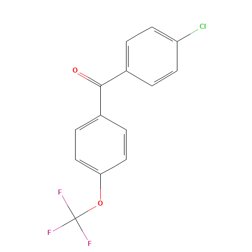 4-Chloro-4'-trifluoromethoxybenzophenone (CAS: 87996-55-2) - Related Chemical Product
