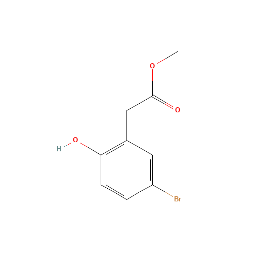 Methyl 2-(5-bromo-2-hydroxyphenyl)acetate (CAS: 220801-66-1) - Related Chemical Product