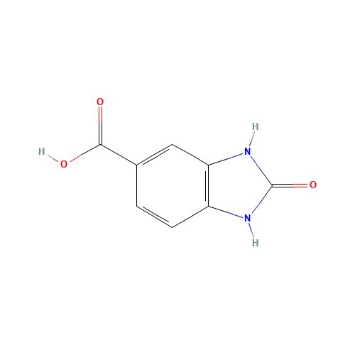 2,3-Dihydro-2-oxobenzimidazole-5-carboxylic acid (CAS: 23814-14-4) - Related Chemical Product
